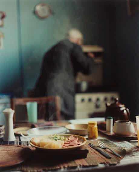 Julian Germain's best photograph: Charlie in his kitchen stirring the gravy | Photography | The Guardian Mundane Photography, Famous Photography, Lev Livet, Lucid Dream, Shoot Photography, Cooking Advice, Happiness Project, Famous Photographers, Food Photography Styling