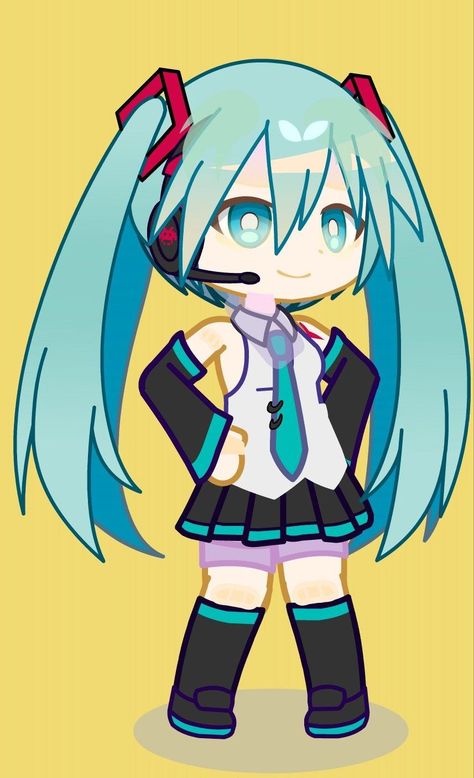 Outfit Ideas Club, Hatsune Miku Outfits, Gacha Stickers, Gacha Base Poses Cute, Gacha Ocs, Club Outfit, Oc Gacha, Club Outfit Ideas, Gacha Stuff