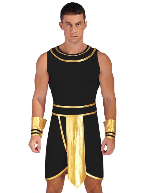 Toga Greek, Halloween Egyptian, God Costume, Egypt Dress, Egypt Costume, Greek God Costume, Roman Toga, Egyptian Halloween, Pharaoh Costume