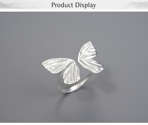 by DignityX® | Premium Elegant Shine ~ Nature Inspired Jewelry * Free Global Shipping ~ Conditions Apply ... Insect Jewelry Design, Gold Butterfly Ring, Motifs Perler, Ringe Gold, Animal Rings, Butterfly Ring, Nature Inspired Jewelry, Handmade Rings, Gold Butterfly