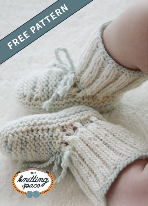 Baby Socks Knitting Pattern, Baby Bootees, Knitted Baby Booties, Drops Baby, Baby Booties Knitting Pattern, Knit Baby Booties, Easy Crochet Baby, Knitted Booties, Baby Knitting Patterns Free