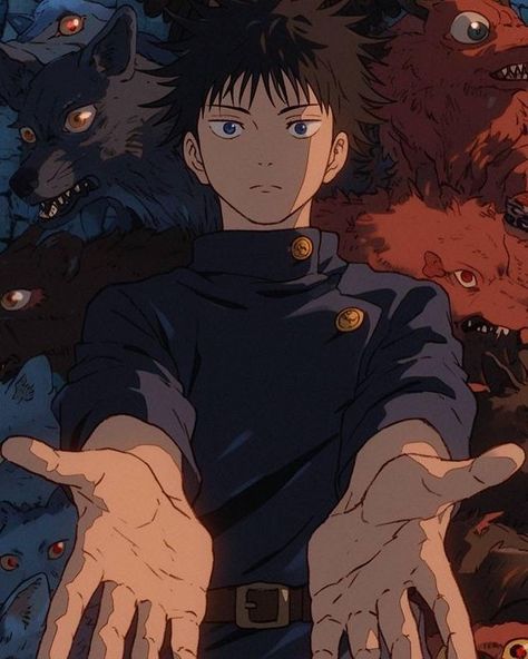 so cool ✨,  original post linked,   #anime #famous #jjk #jujutsukaisen #jujutsu #manga #japan #art #artwork #cool Famous Anime Character, Post Apocalyptic Anime, Black Bullet, Post Apocalyptic, Action Adventure, Neon Genesis Evangelion, Anime Films, Studio Ghibli, Jujutsu