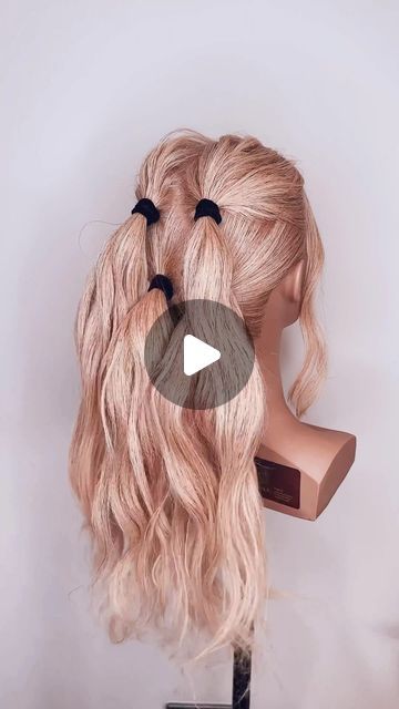 Wedding Hair Rainy Day, Easy Full Ponytail Hairstyles, Updos With Ponytails, Hair Updos Tutorials Videos, Updo Hair Tutorials For Medium Hair, Up Do Hair Styles For Prom, Easy Updos For Really Long Hair, Easy Loose Updos For Long Hair, How To Do Long Hair Updos