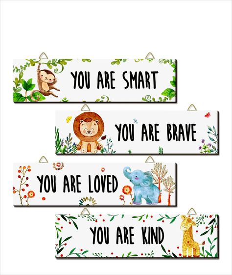 WOODLAND UNFRAMED Elephant Inspirational Motivational Quotes For Boys, Art Bedroom Decor, Girl Woodland, You Are Smart, Decor Quotes, Wall Art Bedroom, Wall Decor Quotes, Boy Quotes, Unframed Wall Art