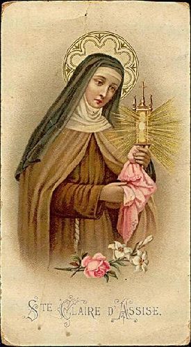 Corpus Domini, Vintage Holy Cards, Kartu Doa, St Claire, San Nicola, Saint Teresa, St Therese Of Lisieux, Blessed Mother Mary, Blessed Virgin Mary