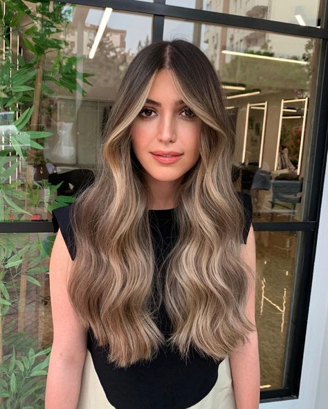 Light Brown Blonde Balayage, Brown Blonde Balayage, Blonde Highlights Ideas, Face Framing Highlights, Brown To Blonde Balayage, Framing Highlights, Balayage Blond, Blond Balayage, Ombre Highlights