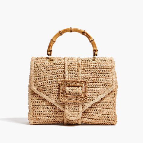 Handbags – Pamela Munson Pamela Munson, Straw Accessories, Brushed Gold Hardware, Grosgrain Ribbon Bows, Straw Handbags, Girly Bags, Accessories Brand, Bygone Era, Womens Purses