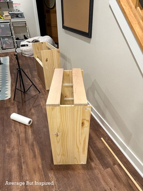 IKEA Rast Hack: Using Dressers as Nightstands Ikea Rast Bedside Table, Ikea Rast Entryway, Add Legs To Ikea Rast, Ikea Small Nightstand Hack, Adding Legs To Nightstand, Rast Dresser Makeover, Dressers As Nightstands, Ikea Rast Hack Nightstand, Rast Dresser Hack