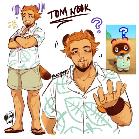 Tom Nook, Animal Crossing Fan Art, Animal Crossing Memes, Daisy Mae, Animal Crossing Characters, Animal Crossing Villagers, New Animal Crossing, Animal Crossing Game, Wow Art