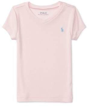 Ralph Lauren Cotton-Blend V-Neck Tee Hint Of Pink 3T {affiliate link} Bday Wishlist, Stockholm Fashion, Birthday Wishlist, Tshirt Outfits, Pink Tshirt, Pink Shirt, V Neck Tee, Stockholm, White Undershirt