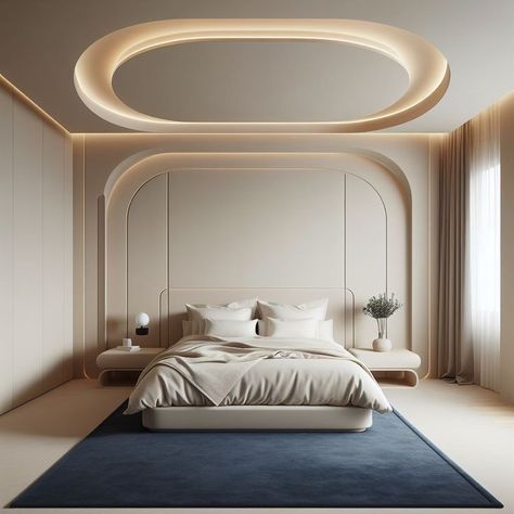 Bedroom Ideas For 4 People, Unique Bedroom Ceiling Ideas, False Ceiling Design For Bedroom, Unique Bedroom Design, False Ceiling Bedroom, Luxury Bedroom Furniture, Bedroom Interior Design Luxury, تصميم داخلي فاخر, Plafond Design