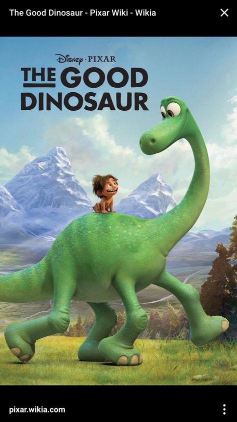 The Good Dinosaur Dinosaur Movies For Kids, Carl Y Ellie, Dinosaur Movie, Giant Dinosaur, Dinosaur Jr, Good Dinosaur, Pixar Films, Disney Pixar Movies, First Animation