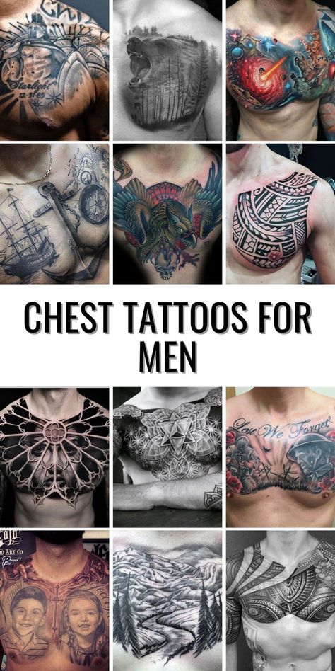 Unique Chest Tattoo Ideas for Men: 21 Designs for Expressing Your Style and PersonalityUnique Chest Check more at https://ideatatto.com/man/unique-chest-tattoo-ideas-for-men-21-designs-for-expressing-your-style-and-personalityunique-chest/ Man Tattoo Ideas Chest, Lion Tattoo Design Chest For Men, Chest Tattoo Men Design, Wife Name Tattoo For Men On Chest, Full Chest Tattoo Men Ideas Unique, Mens Chest Piece Tattoo, Mens Full Chest Tattoo, Men Chest Tattoo Ideas Unique, Japanese Chest Tattoo Design