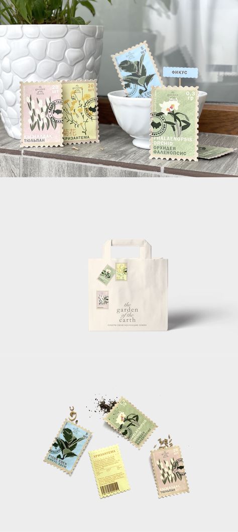 Plant Seed Packaging, Flower Seed Packaging, Seed Paper Packaging, Seed Packet Design, Seed Kit Packaging, Herb Packaging, Seed Packaging Design, Plant Packaging, Tea Branding