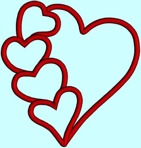 Heart Thank You, Valentine Images Clip Art, Embroidery Design Drawing, Heart Design Art, Design Tatuaje, Two Hearts One Love, Valentines Embroidery Designs, Valentine Art Projects, Embroidery Design Pattern