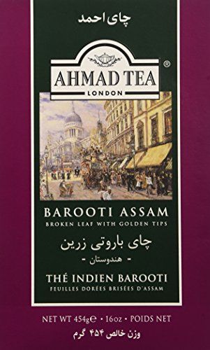 Ahmad Tea London - Barooti Assam (loose tea) - 1lb >>> Visit the image link more details. (This is an affiliate link) Ahmad Tea, Assam Tea, Indian Tea, Premium Tea, Tea Sampler, Loose Tea, Loose Leaf Tea, Kombucha, Cup Of Tea