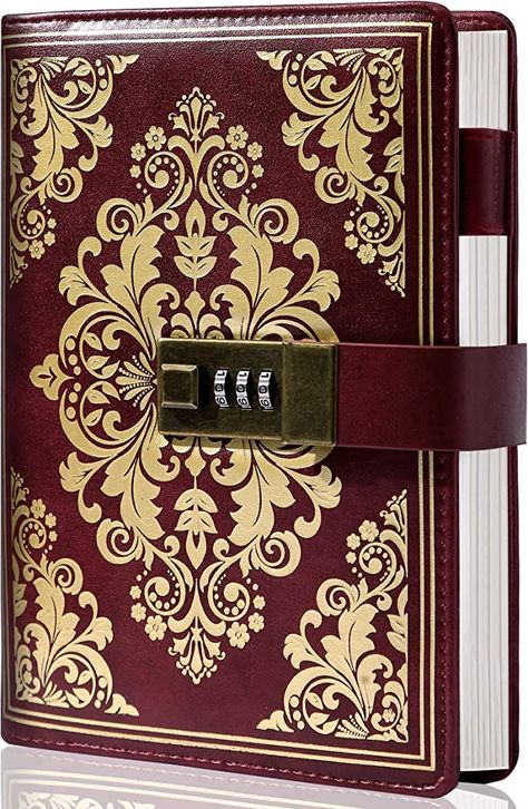 AmazonSmile : CAGIE Lock Diary for Men Journal with Lock Personal Locking Diary for Boys Refillable Vintage Journal for Writing Sercets Lockable Gift Notebook with Instrction, 5.5" x 7.8", Brown : Office Products Lockable Journal, Men Journal, Lock Diary, Writing Diary, Journal With Lock, Diary With Lock, Brown Office, Vintage Diary, To Do List Notebook