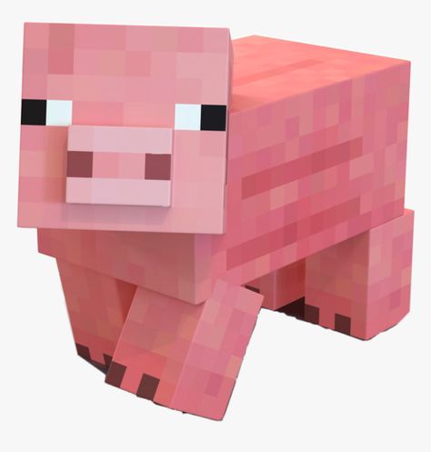 Minecraft Png, Cartoon Spaceship, Minecraft Pig, Minecraft Steve, Pig Character, Minecraft Characters, Minecraft Mobs, Small Fry, Images Kawaii