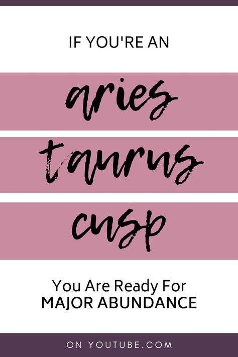 If you or your person are born between *April 16-22*, then this reading is for you!! ARIES-TAURUS CUSP ✨ You Are Ready For MAJOR ABUNDANCE! ✨ February 2023 Love & Career Tarot Reading Taurus Aries Cusp, May Taurus Vs April Taurus, Aries Taurus Cusp Tattoo, April Taurus, Aries And Taurus, Aries Things, Aries Taurus Cusp, Career Tarot, Cusp Signs