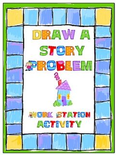 Free on TpT 4th Grade: Draw a Story Problem Math Story Problems, Math Problem Solving, Word Problem, Fun Math Games, Task Card, Math Work, Math Words, Math Word Problems, Math Workshop