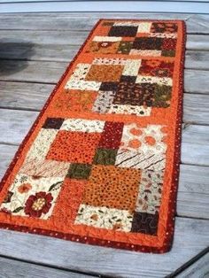 Patchwork Tablecloth Free Pattern, Table Runners Patchwork, Thanksgiving Table Runner Quilt, Table Runner Ideas Everyday, Sew Holiday Placemats, Fall Table Runners Diy Easy, Flying Geese Quilt Pattern Free Table Runners, Quilted Christmas Runners Patterns, Fall Quilt Table Runners