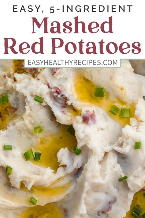 Best Red Mashed Potatoes, Red Potatoes Mashed Potatoes Recipe, Red Skin Mashed Potatoes Instant Pot, Red Bliss Mashed Potatoes, Mashed Baby Red Potatoes, Easy Red Skin Potato Recipes, Garlic Red Skin Mashed Potatoes, Red Potatoes Recipes Easy, Mashed Potatoes Red Skin