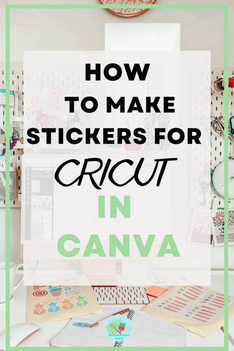 Cricut Crafts Gifts, How To Print Stickers From Canva, Creating Stickers In Canva, Cricut Maker Stickers, Canva To Cricut, How To Make Stickers With Canva, Making Stickers With Canva, Canva Sublimation Designs, How To Use Canva For Cricut