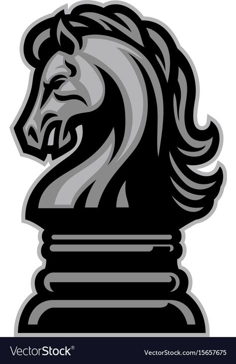 Chess Horse, Chess Tattoo, Chess Logo, Knight Horse, Horse Template, Knight On Horse, Knight Chess, Peace Pipe, Knight Tattoo