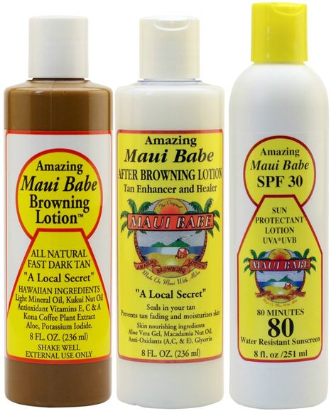 Best Outdoor Tanning Lotion, Outdoor Tanning Lotion, Browning Lotion, Maui Babe Browning Lotion, Maui Babe, Outdoor Tanning, Tanning Skin Care, How To Tan Faster, Best Tanning Lotion