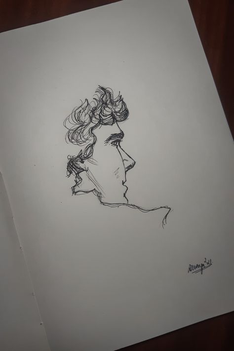 Pen art Sherlock Holmes Drawing Sketches, Sherlock Holmes Drawing Easy, Benedict Cumberbatch Eyes, Benedict Cumberbatch Drawing, Sherlock Tattoo Ideas, Sherlock Holmes Sketch, Sherlock Sketch, Sherlock Painting, Sherlock Holmes Drawing