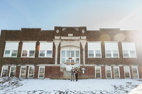 We Bought An Old Grade School And Are Turning It Into Our Home, Here's Some Wild Stuff We Found Inside Schools Turned Into Homes, School Converted To Home, Old Schoolhouse Renovation, School Turned Into Home, Renovated Old Homes, Old School House Renovation, Old School Interior, Franklin Indiana, Old House Interior