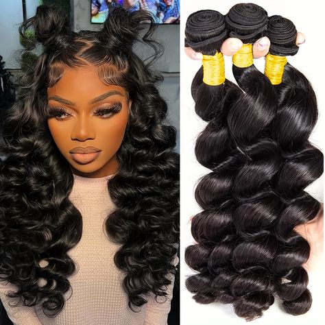 Loose Wave Bundles, Double Drawn Hair, Brazilian Hair Bundles, Hair Stores, Brazilian Hair Weave, Brazilian Body Wave, Human Hair Bundles, Brazilian Virgin Hair, Hair Quality