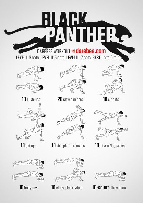 Hero Workouts, Superhero Workout, Weight Training Programs, Fat Loss Program, Black Panthers, Calisthenics Workout, Martial Arts Workout, Ab Workout At Home, At Home Workout Plan