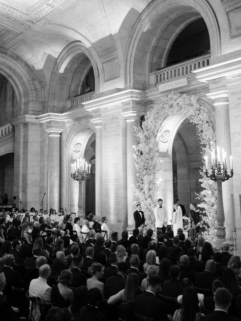 Wedding Library, Gatsby Inspired Wedding, Kate Bock, Library Wedding, Great Gatsby Wedding, Iconic Weddings, Kevin Love, City Library, Rock Wedding