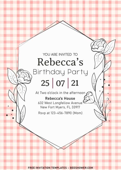 Picnic Invitations Template, Picnic Party Invitations, Picnic Invitations, Royal Invitation, Aesthetic Picnic, Picnic Birthday Party, Picnic Style, Picnic Birthday, Drawn Flowers