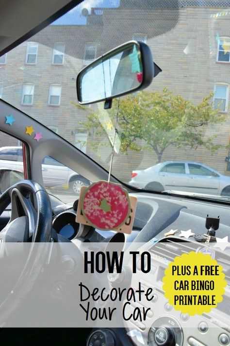 Decorating My Car Interior, How To Decorate Your Car, Decorating My Car, Car Bingo, Ways To Be Creative, Cube Car, Bingo Funny, Car Interior Diy, Decorate Your Car