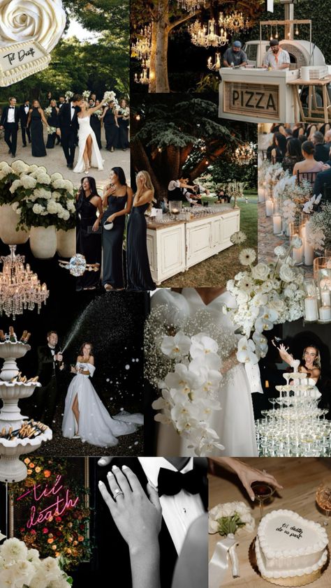 Classy And Elegant Wedding Decor, Classy Wedding Mood Board, Wedding Family Color Scheme, Clean Aesthetic Wedding, Vintage Romance Wedding Theme, Wedding Themes 2025, Wedding Dream Board, Wedding Styles Themes Elegant, Old Money Wedding Theme