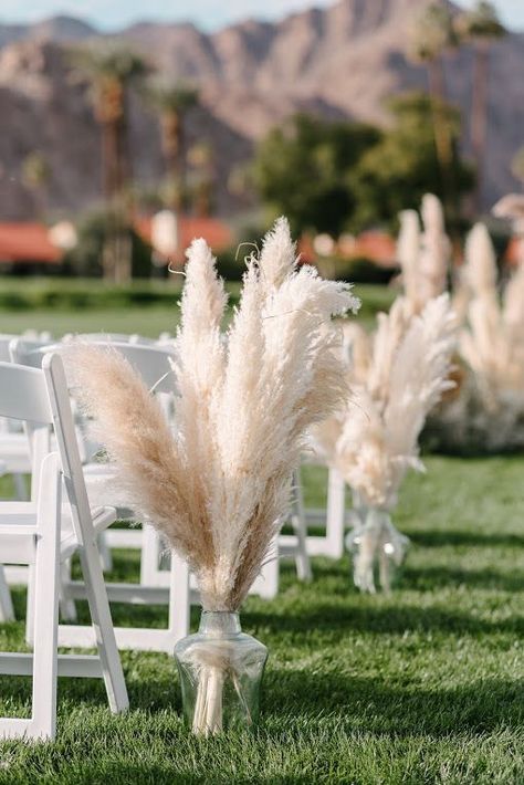 Pampas Grass | Pampas Grass | Pampas Grass Wedding Aisle | Wedding Decor Wedding Bouquet Pampas, Pampas Grass Wedding Bouquet, Grass Wedding Bouquet, Grass Centerpiece, Pampas Grass Wedding, Grass Bouquet, Wedding Isles, Pampas Grass Bouquet, Grass Decor