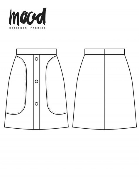 The Cassia Skirt - Free Sewing Pattern - Mood Sewciety Mood Sewciety, Dress Sewing Patterns Free, Sewing Patterns Free Women, Mood Designer Fabrics, Skirt Sewing Pattern, Skirt Sewing, Dress Patterns Free, Free Sewing Patterns, Free Sewing Pattern