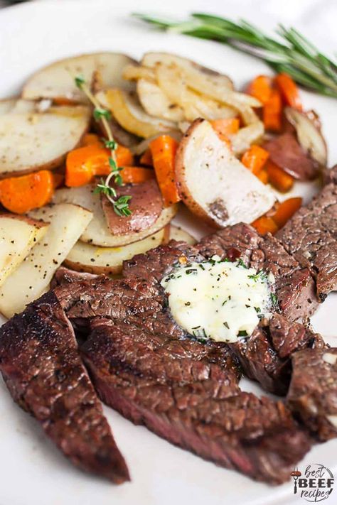 Grilled Chuck Steak Recipe with Compound Butter - Best Beef Recipes Beef Chuck Tender Steak Recipes, Chuck Tender Steak Recipes, Chuck Tender Steak, Chuck Steak Recipe, Beef Chuck Steak Recipes, Beef Chuck Steak, Chuck Steak Recipes, Beef Chuck Steaks, Spaghetti With Ground Beef