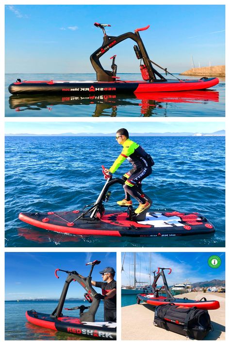 Surf Fitness, Surf Bike, Water Bike, Sea Sports, Kayak Accessories, Cool New Gadgets, Water Sport, Canoe And Kayak, Beach Lifestyle