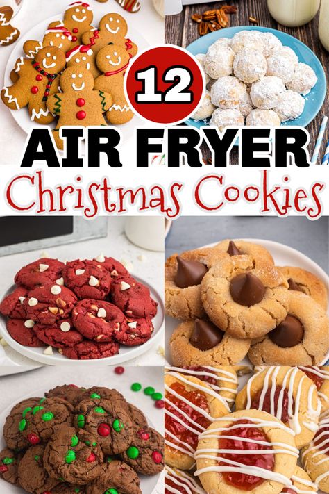 Appetizers Easy Recipes, Air Fryer Christmas, Air Fryer Appetizers, Food Air Fryer, Healthy Christmas Cookies, Easy Gingerbread Cookies, Best Christmas Appetizers, Egg Rolls Recipe, Small Batch Cookies