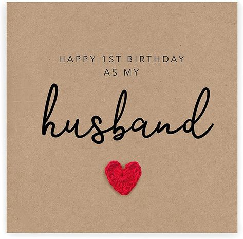 Happy First Birthday As My Husband, Husband Bday Quotes, Birthday Decor Ideas For Husband, Birthday Husband Quotes From Wife, Birthday Ideas Husband, Happy Birthday Husband From Wife, Husband Birthday Ideas, Birthday Card Husband, Birthday Pencils