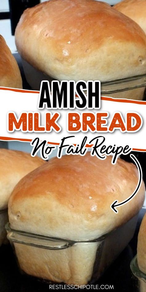 Country White Bread, Amish Bread Recipes, Bread Recipes Easy, Smartpoints Recipes, Amish White Bread, Resepi Roti, Milk Bread Recipe, Ww Recipe, White Bread Recipe