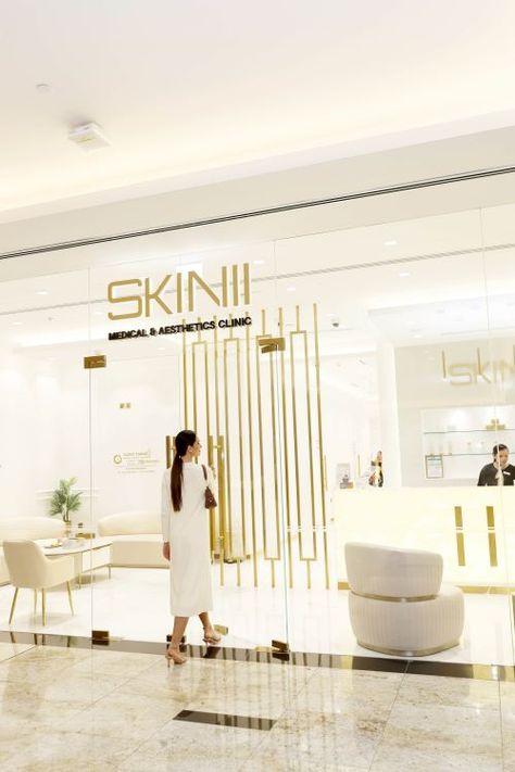 Aesthetic Clinic Interior, Clinic Interior, Aesthetic Center, Heart Of Palm, Clinic Interior Design, Iv Therapy, Aesthetic Clinic, Palm Jumeirah, Beauty Center