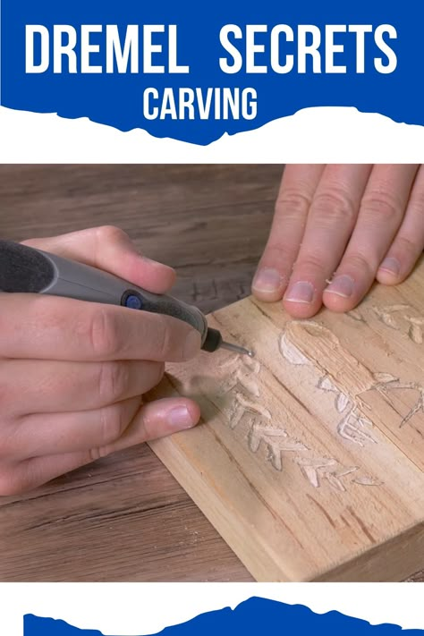 Dremel Wood Carving Tips & Tricks from this NEW Youtube video Wood Engraving Diy Dremel Tool, Dremel Engraving Wood, Easy Dremel Wood Carving Ideas, Small Dremel Wood Projects, Dremel Wood Carving Patterns Free Printable, Dremel Wood Carving Patterns Free, Dremmel Art Diy Wood, Dremel Stylo Plus Projects, Dremel Wood Carving Ideas Free Pattern