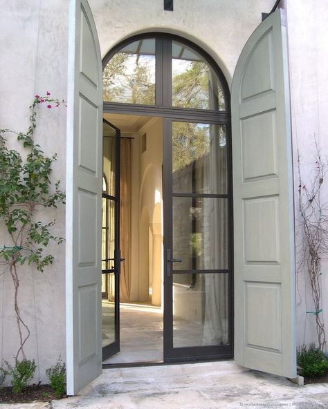 INSPIRED BY... Arched Doors, Open Door, Design Hotel, Wood Doors Interior, Interior Barn Doors, Beautiful Doors, Entrance Doors, Decoration Design, Entry Doors