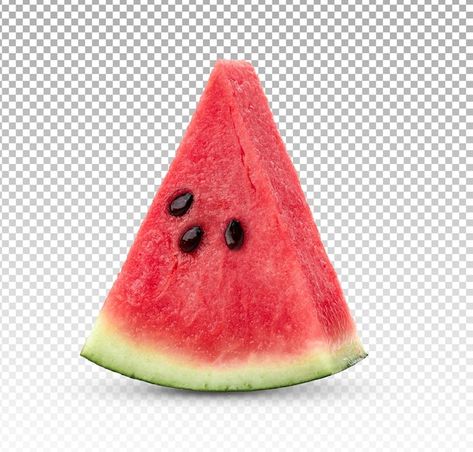 Sliced of watermelon isolated on white | Premium Psd #Freepik #psd #watermelon-slice #watermelon #red-fruits #watermelon-background Watermelon Black And White, Sliced Watermelon, Black Canvas Art, Watermelon Slice, Watermelon Slices, Black Canvas, Art Reference Photos, Just Giving, Melon