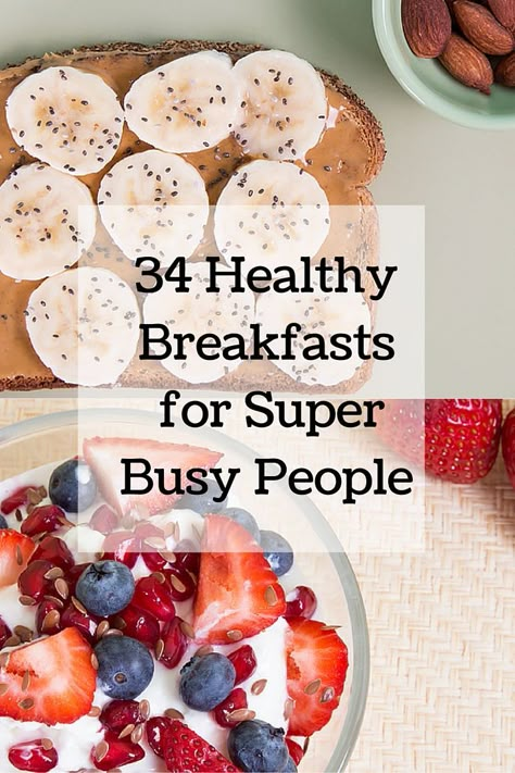 34 Healthy Breakfasts for Super Busy People || Breakfast | Healthy Recipes || #Breakfast #HealthyRecipes www.preciseportions.com/ Healthy Fast Food Breakfast, Fast Healthy Breakfast, Fast Food Breakfast, Super Busy, Busy People, Healthy Breakfasts, Boiled Egg, Food Breakfast, Healthy Breakfast Recipes