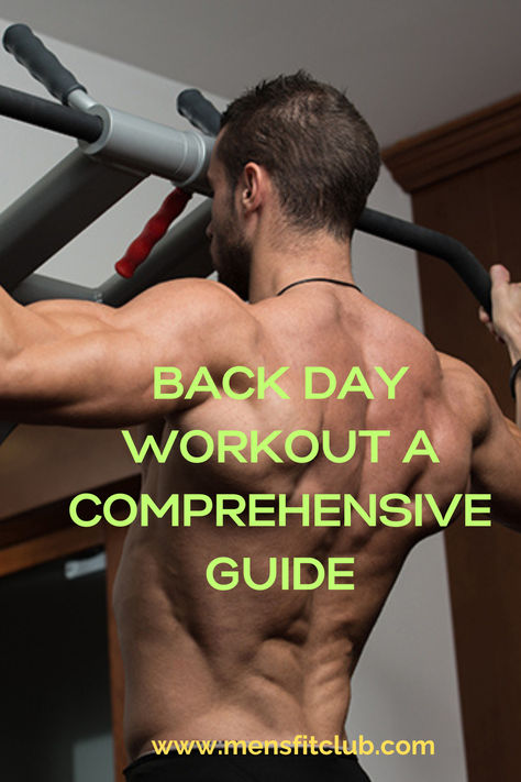 Illustration of a back day workout featuring exercises such as deadlifts, pull-ups, lat pulldowns, and rows. The routine focuses on building strength and muscle definition in the back, targeting the lats, traps, and lower back. Ideal for those aiming to improve posture and develop a strong, sculpted back. Back Workout Women At Home, Back Workout With Dumbbells, Back Workout Women Gym, At Home Back Workout, Back Workout For Men, Back Workouts For Women, Home Back Workout, Dumbbell Back Workout, Gym Back Workout